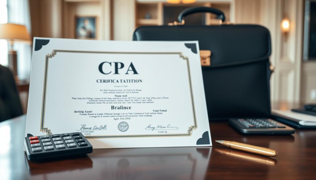 CPA certification