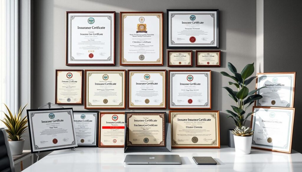 insurance certifications